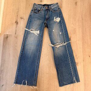 Aéropostale High-Rise Baggy Wide-Leg Jeans